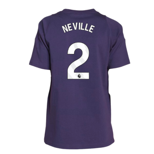 2025-2026 Man Utd Training Tee (Aurora Plum) - Kids (Neville 2)