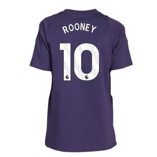 2025-2026 Man Utd Training Tee (Aurora Plum) - Kids (Rooney 10)