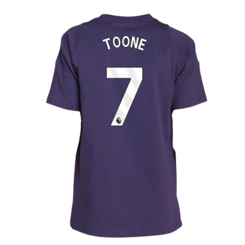 2025-2026 Man Utd Training Tee (Aurora Plum) - Kids (Toone 7)