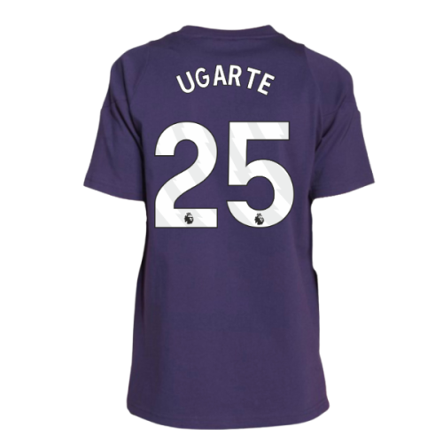 2025-2026 Man Utd Training Tee (Aurora Plum) - Kids (Ugarte 25)