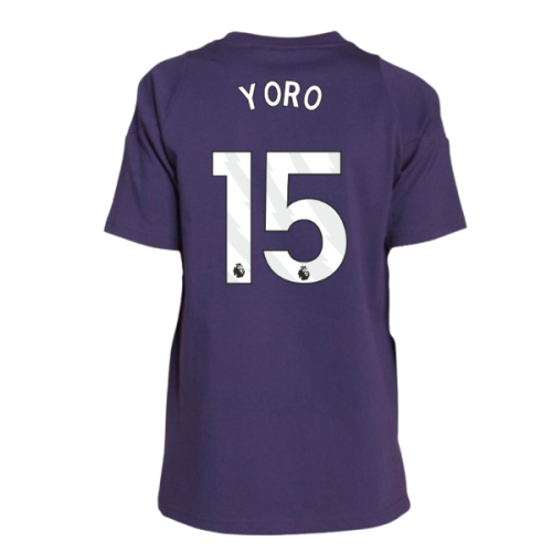 2025-2026 Man Utd Training Tee (Aurora Plum) - Kids (Yoro 15)