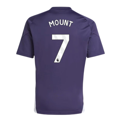 2025-2026 Man Utd Training Tee (Aurora Plum) (Mount 7)