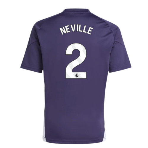 2025-2026 Man Utd Training Tee (Aurora Plum) (Neville 2)