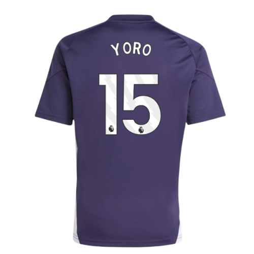 2025-2026 Man Utd Training Tee (Aurora Plum) (Yoro 15)