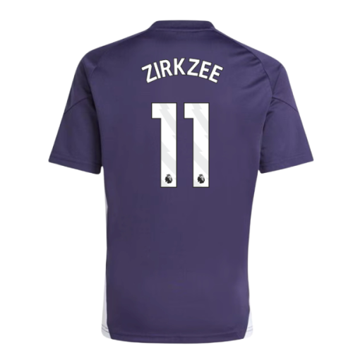 2025-2026 Man Utd Training Tee (Aurora Plum) (Zirkzee 11)