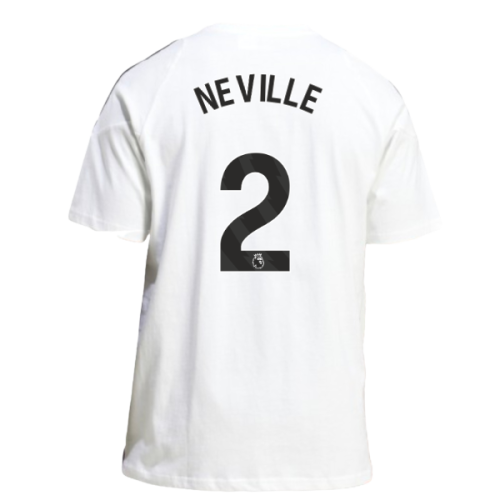 2025-2026 Man Utd Training Tee (White) (Neville 2)
