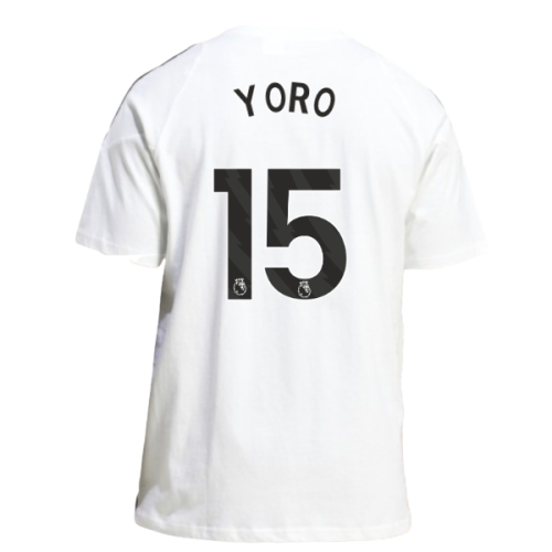 2025-2026 Man Utd Training Tee (White) (Yoro 15)