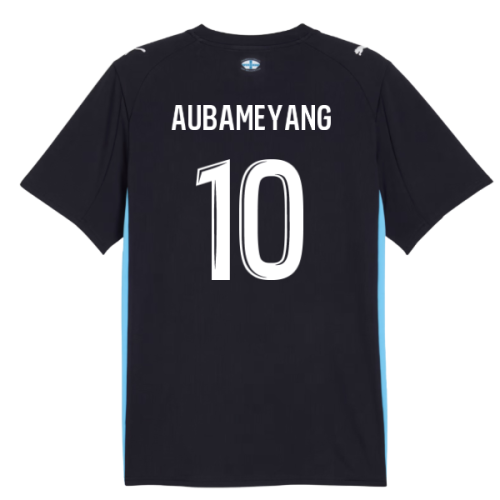 2025-2026 Marseille Away Shirt (Kids) (Aubameyang 10)