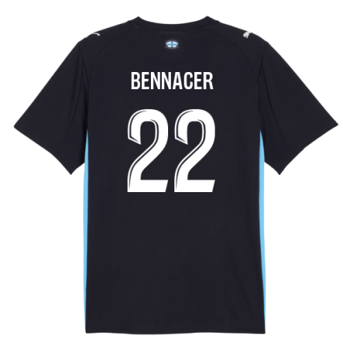 2025-2026 Marseille Away Shirt (Kids) (Bennacer 22)