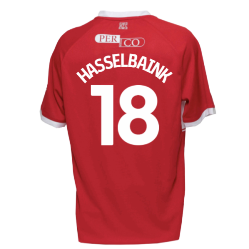 2025-2026 Middlesbrough Home Shirt (Hasselbaink 18)