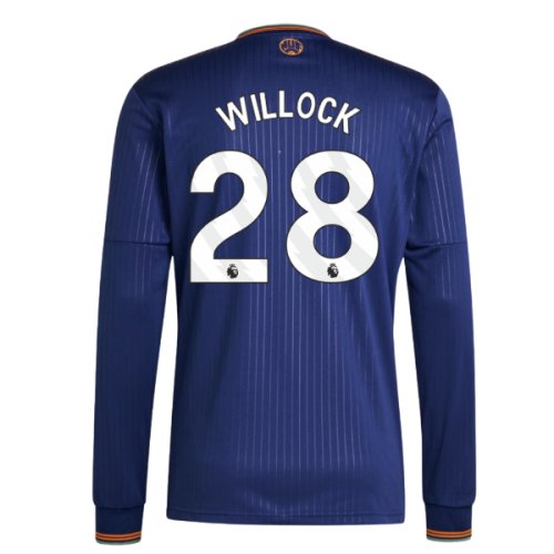 2025-2026 Newcastle Long Sleeve Third Shirt (Willock 28)
