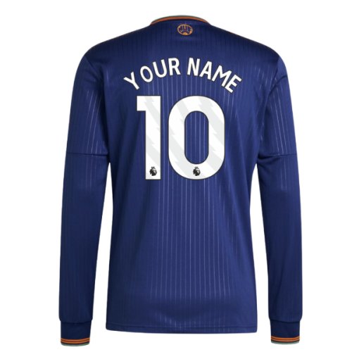2025-2026 Newcastle Long Sleeve Third Shirt (Your Name)