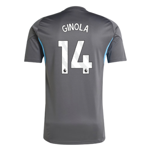 2025-2026 Newcastle Training Shirt (Grey) (Ginola 14)