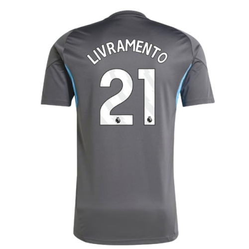 2025-2026 Newcastle Training Shirt (Grey) (Livramento 21)
