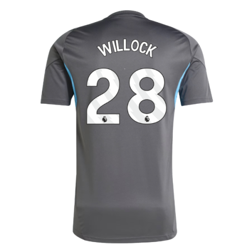 2025-2026 Newcastle Training Shirt (Grey) (Willock 28)