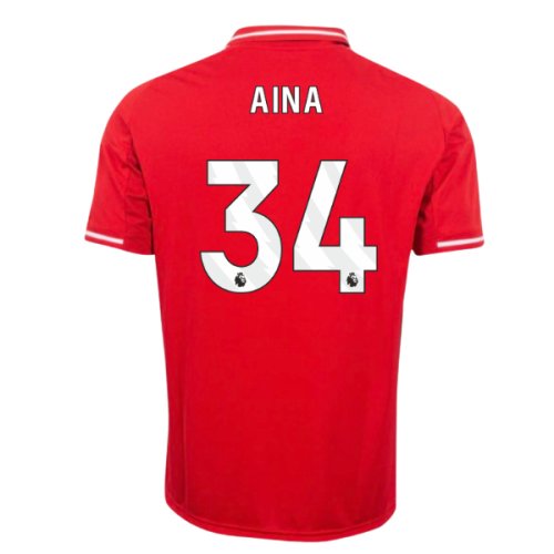 2025-2026 Nottingham Forest Home Shirt (Aina 34)