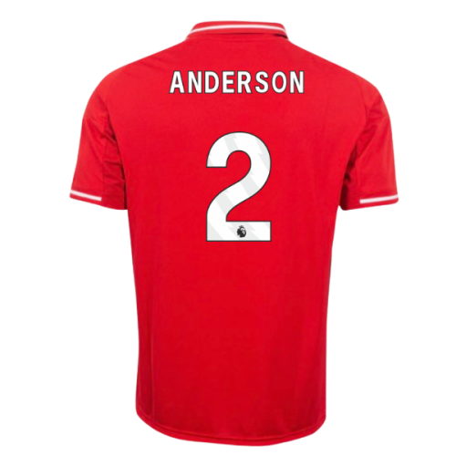 2025-2026 Nottingham Forest Home Shirt (Anderson 2)