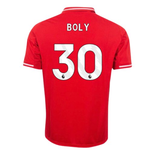 2025-2026 Nottingham Forest Home Shirt (Boly 30)