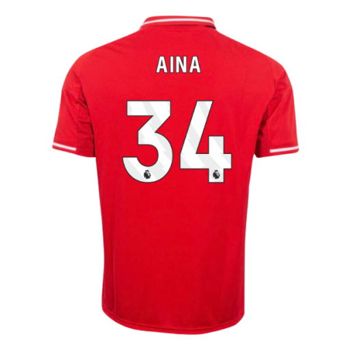 2025-2026 Nottingham Forest Home Shirt (Kids) (Aina 34)