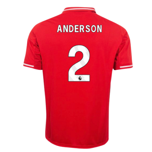 2025-2026 Nottingham Forest Home Shirt (Kids) (Anderson 2)