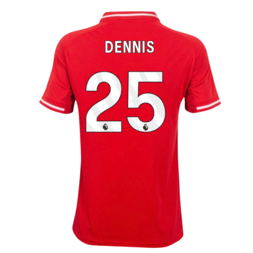 2025-2026 Nottingham Forest Home Shirt (Womens) (Dennis 25)