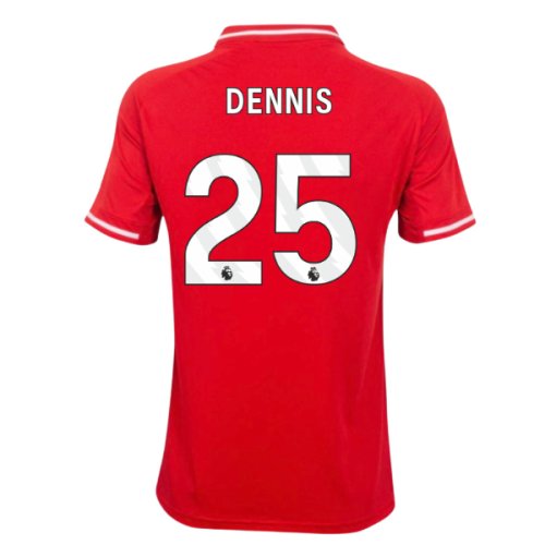 2025-2026 Nottingham Forest Home Shirt (Womens) (Dennis 25)