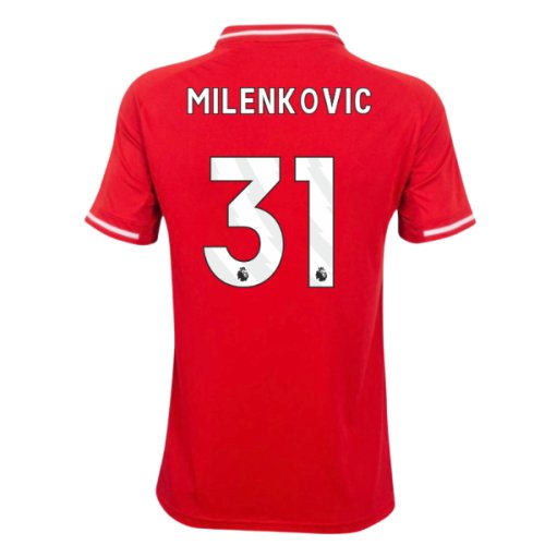 2025-2026 Nottingham Forest Home Shirt (Womens) (Milenkovic 31)