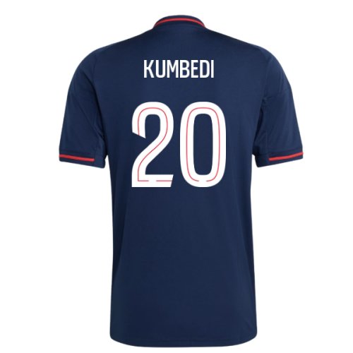 2025-2026 Olympique Lyon Away Shirt (Kumbedi 20)