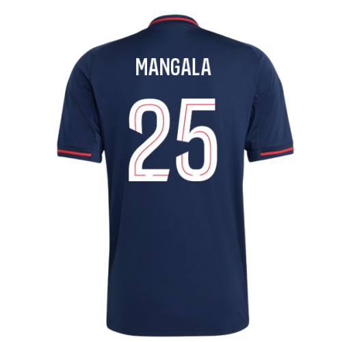 2025-2026 Olympique Lyon Away Shirt (Mangala 25)