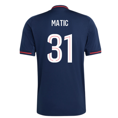 2025-2026 Olympique Lyon Away Shirt (Matic 31)