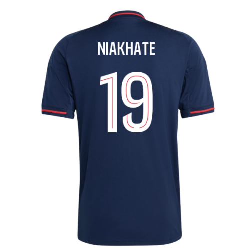2025-2026 Olympique Lyon Away Shirt (Niakhate 19)