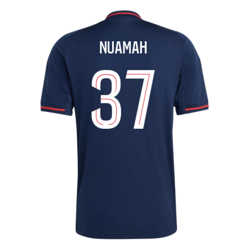 2025-2026 Olympique Lyon Away Shirt (Nuamah 37)