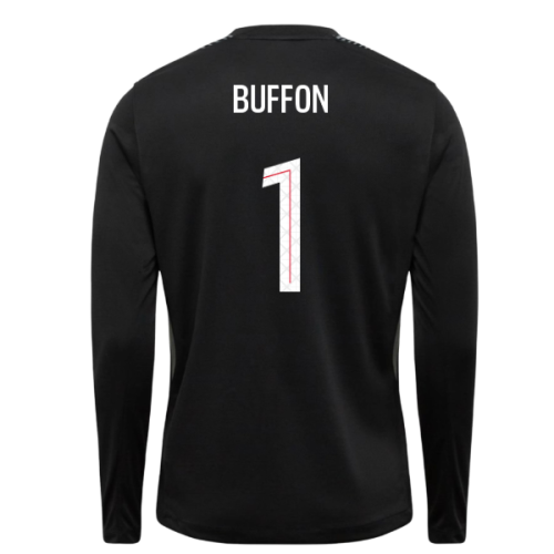 2025-2026 PSG Goalkeeper Shirt (Black) (Buffon 1)
