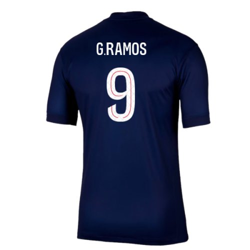 2025-2026 PSG Paris Saint Germain Home Shirt (G.Ramos 9)