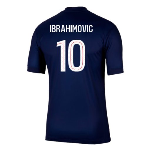 2025-2026 PSG Paris Saint Germain Home Shirt (Ibrahimovic 10)