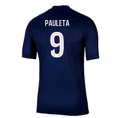 2025-2026 PSG Paris Saint Germain Home Shirt (Pauleta 9)