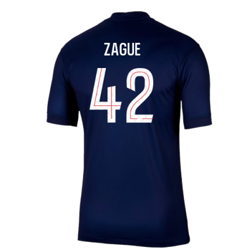 2025-2026 PSG Paris Saint Germain Home Shirt (Zague 42)