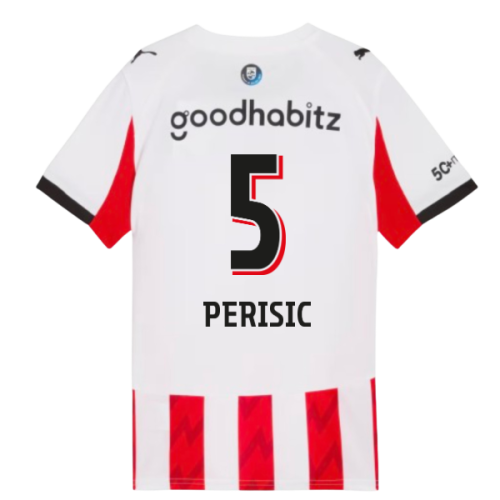 2025-2026 PSV Eindhoven Home Shirt (Kids) (Perisic 5)