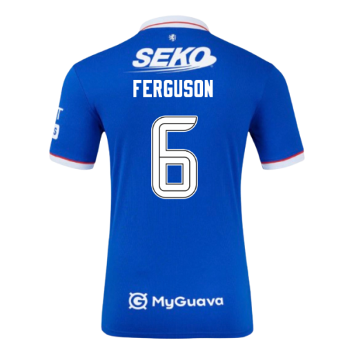 2025-2026 Rangers Authentic Home Shirt (Ferguson 6)