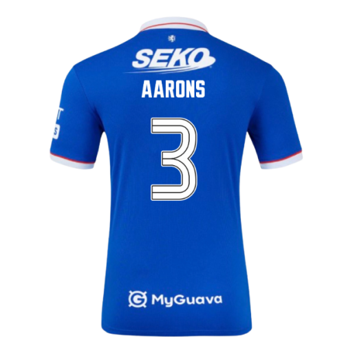 2025-2026 Rangers Home Shirt (Kids) (Aarons 3)