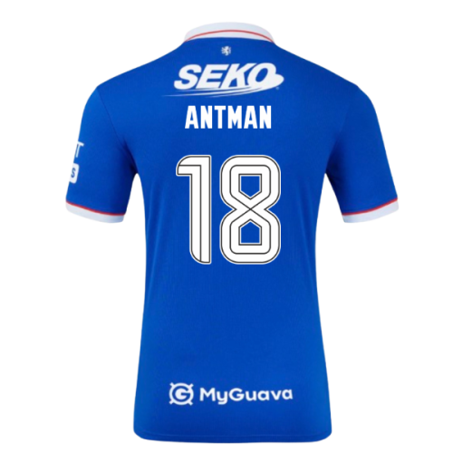 2025-2026 Rangers Home Shirt (Kids) (Antman 18)