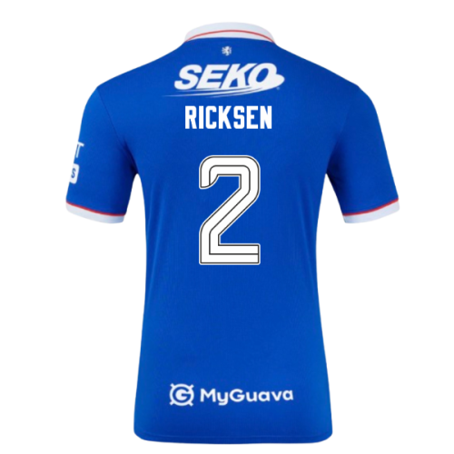 2025-2026 Rangers Home Shirt (Kids) (Ricksen 2)