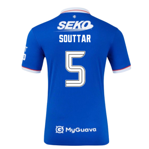2025-2026 Rangers Home Shirt (Kids) (Souttar 5)