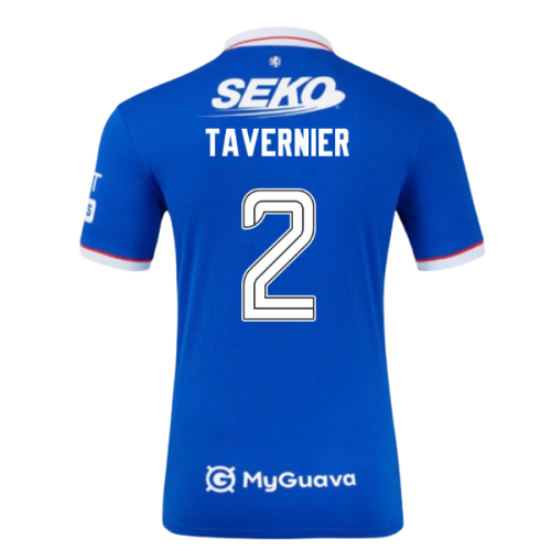 2025-2026 Rangers Home Shirt (Kids) (Tavernier 2)