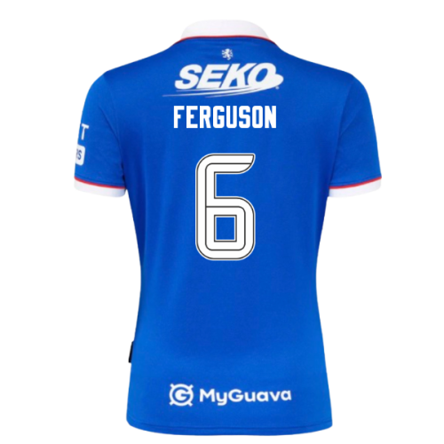 2025-2026 Rangers Home Shirt - Womens (Ferguson 6)