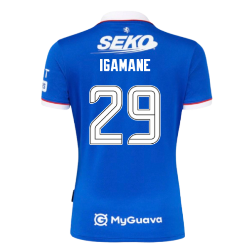 2025-2026 Rangers Home Shirt - Womens (Igamane 29)