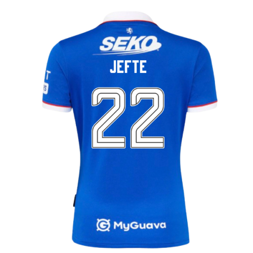 2025-2026 Rangers Home Shirt - Womens (Jefte 22)