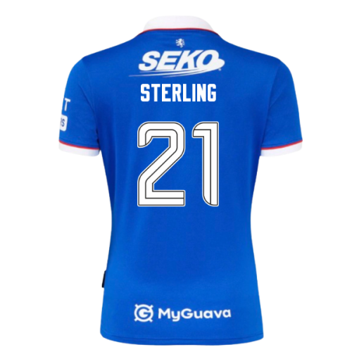 2025-2026 Rangers Home Shirt - Womens (Sterling 21)