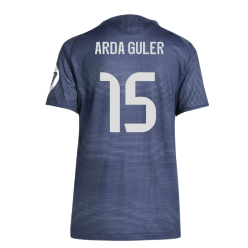 2025-2026 Real Madrid Authentic Away Shirt (Ladies) (Arda Guler 15)