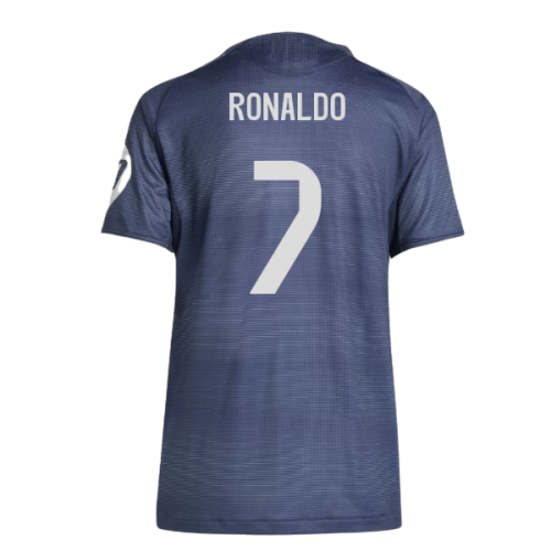 2025-2026 Real Madrid Authentic Away Shirt (Ladies) (Ronaldo 7)